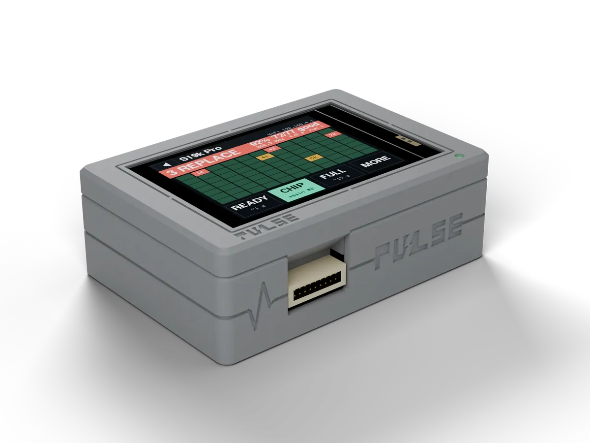 PULSE V1 Hashboard Tester, Gray case