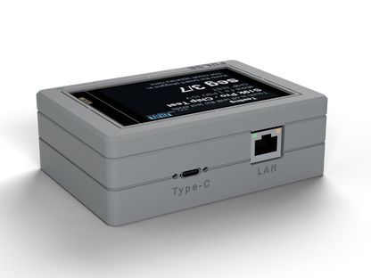 PULSE V1 Hashboard Tester, Gray case, back view
